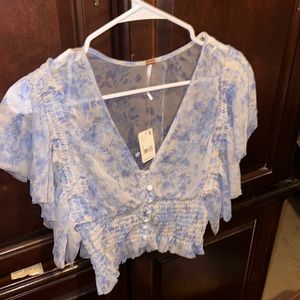Free people blouse size small with tags